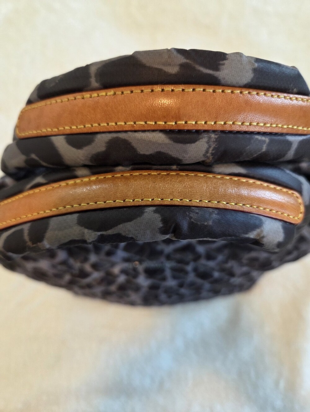 MZ Wallace Medium Metro Tote In Gray Leopard - Picture 2 of 8
